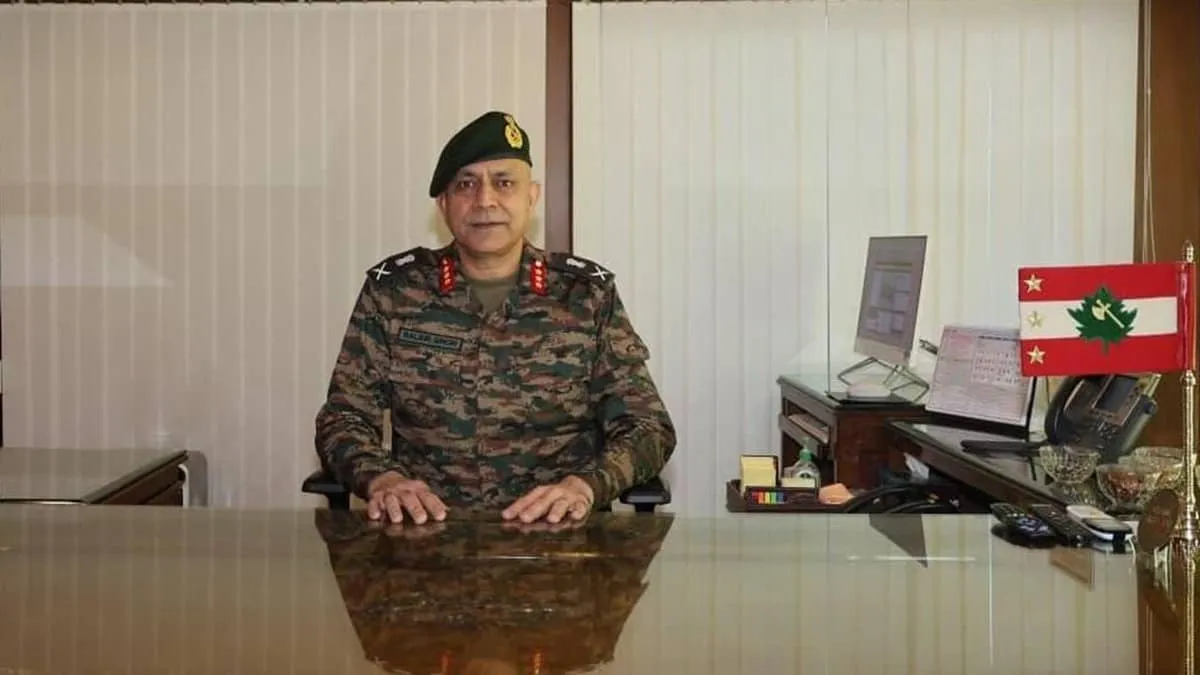 Balbir Singh takes charge of Chinar Corps as Kashmir security tightens on two fronts