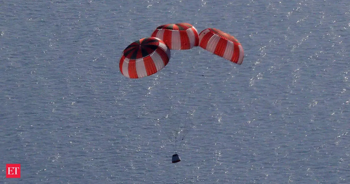 ISRO completes IADT 02 test for Gaganyaan proving crew parachute safety