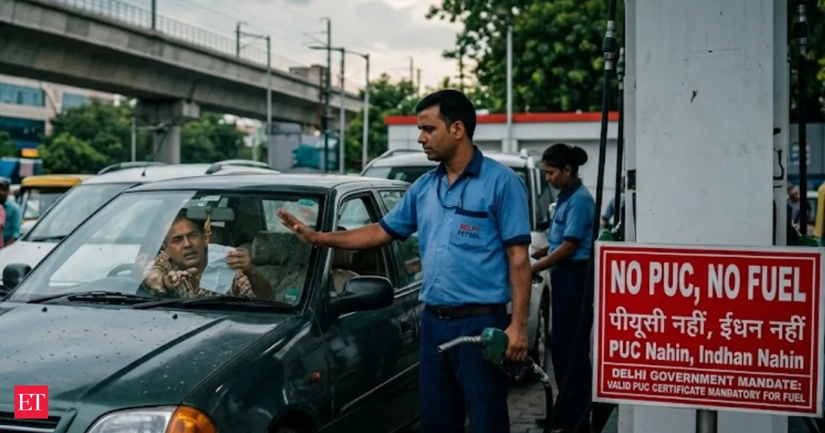 Delhi denies fuel to 15000 vehicles in four days under no PUC no fuel crackdown
