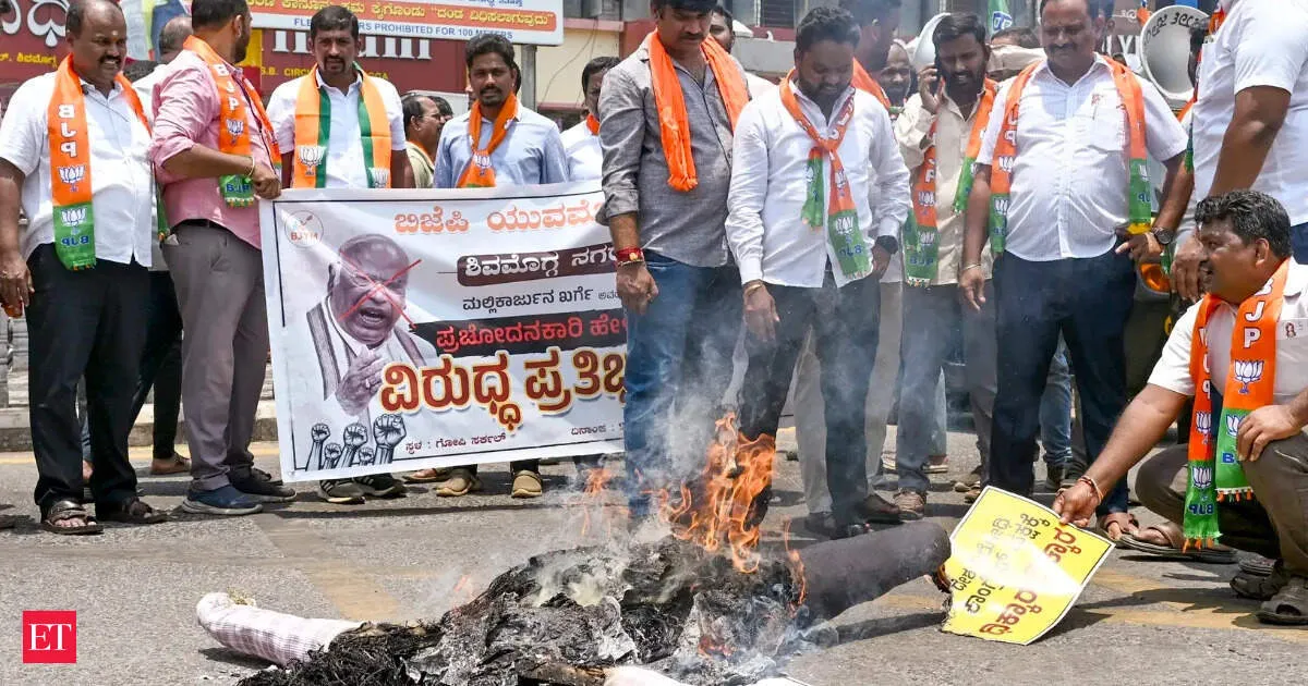 Karnataka CET row BJP claims Hindus treated as second class over janeu removal demand