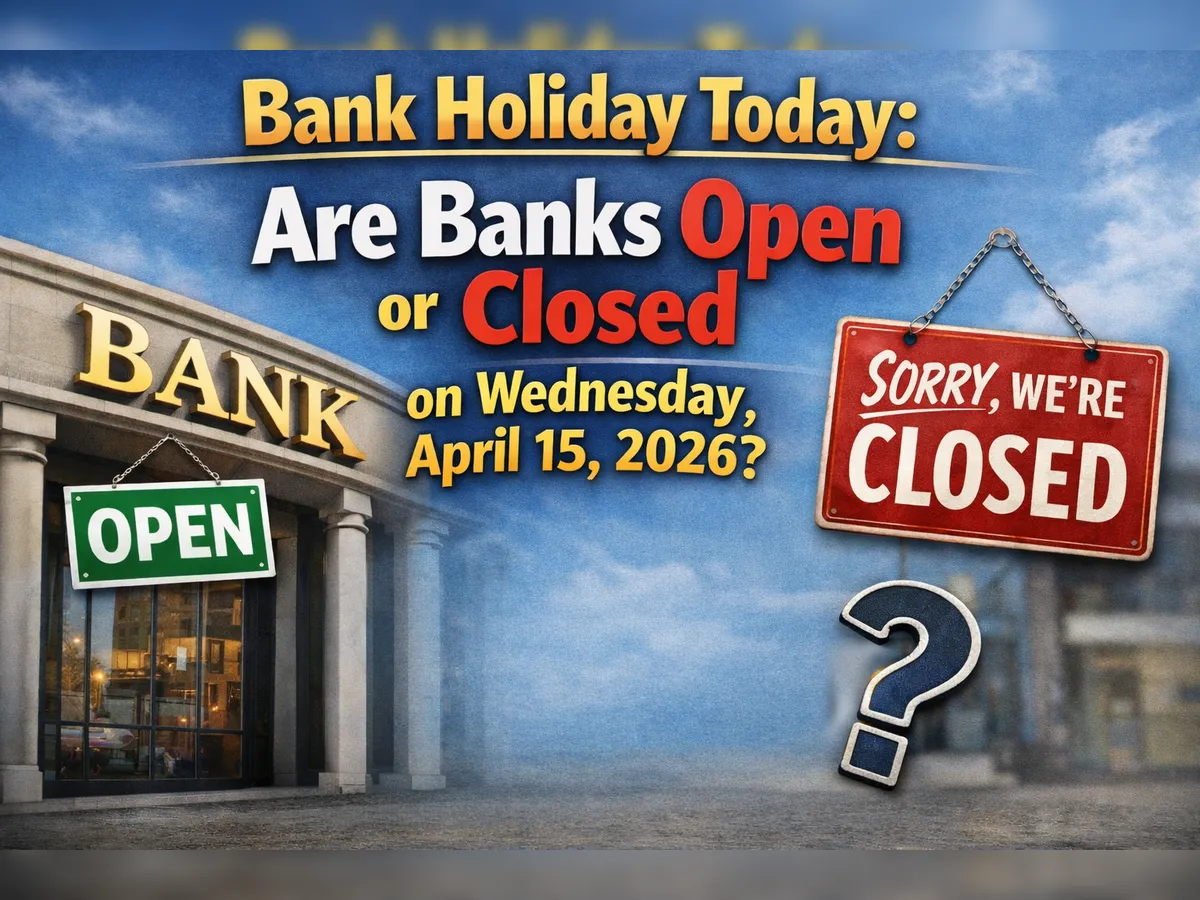 Bank holiday today April 15 2026 Which regions banks stay open