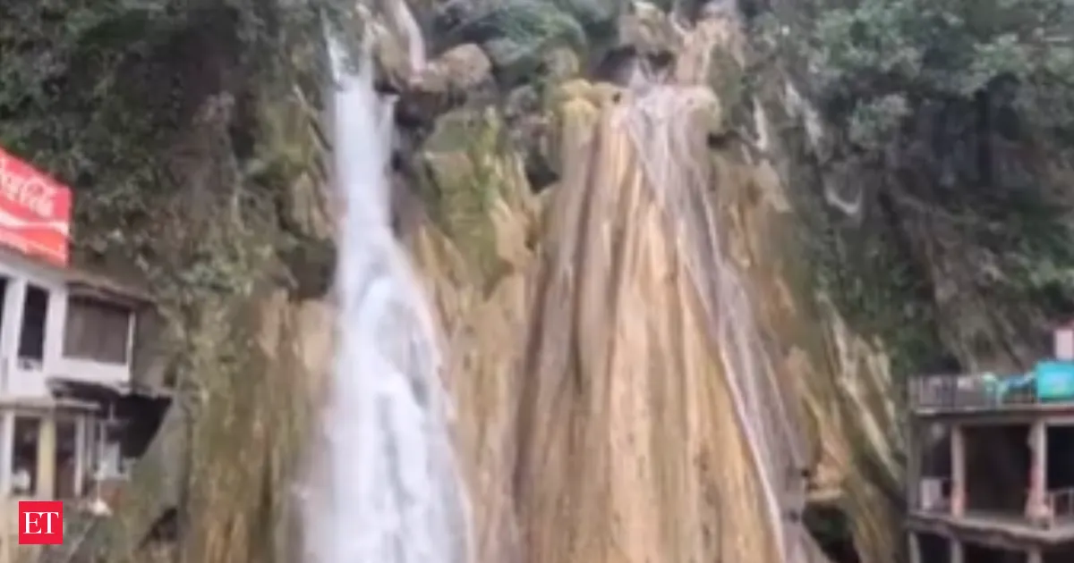 Viral video shows Kempty Falls choked by shops and concrete leaving Mussoorie tourists heartbroken