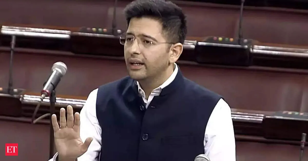 AAP moves Rajya Sabha chair for disqualification of Raghav Chadha after BJP switch