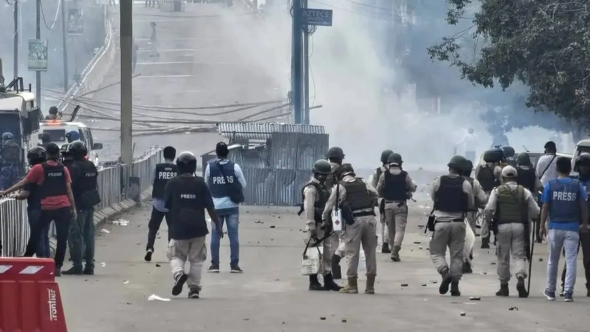 UNC shutdown turns violent in Manipur as Naga and Kuki clashes erupt