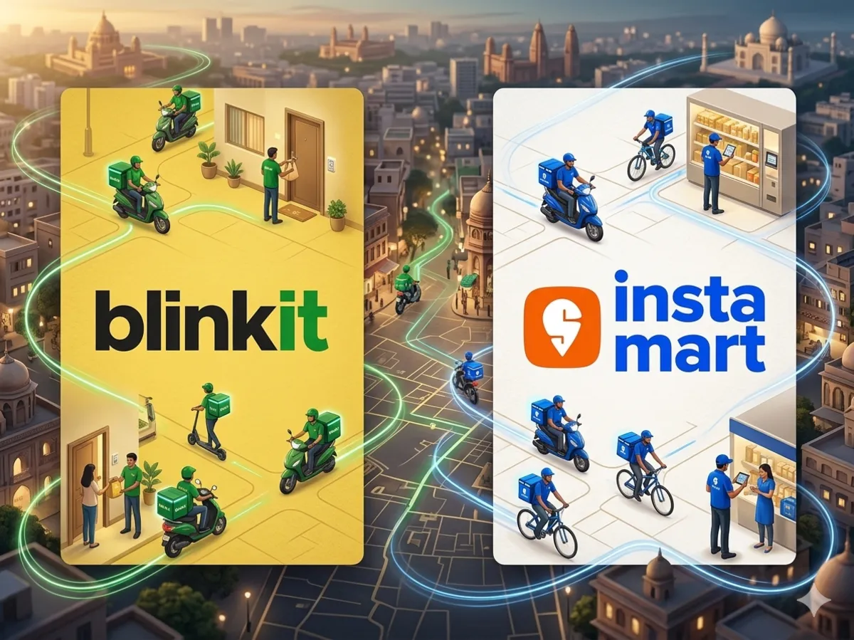 Blinkit and Instamart slow growth as quick commerce chases real profits instead