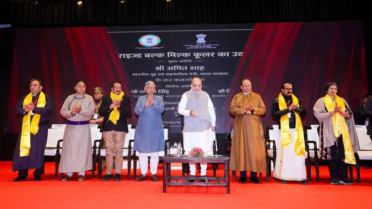 Amit Shah hails Ladakh transformation since 2019 as Buddha relics return after 75 years