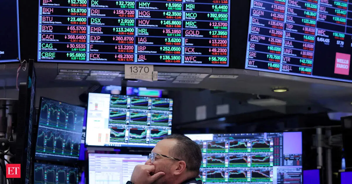 US stocks slump as AI fears oil jumps and Fed signals spook investors across Nasdaq S&P and Dow