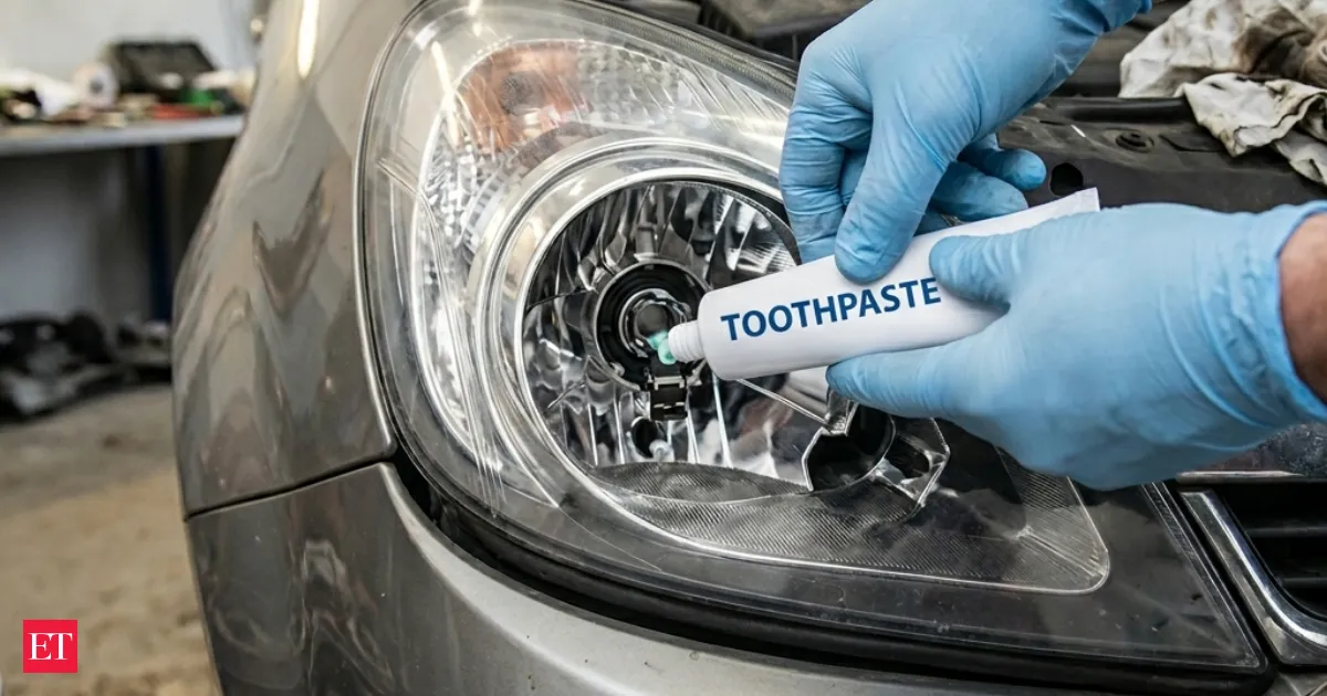 Toothpaste headlight hack goes viral but experts warn it won’t fix night visibility