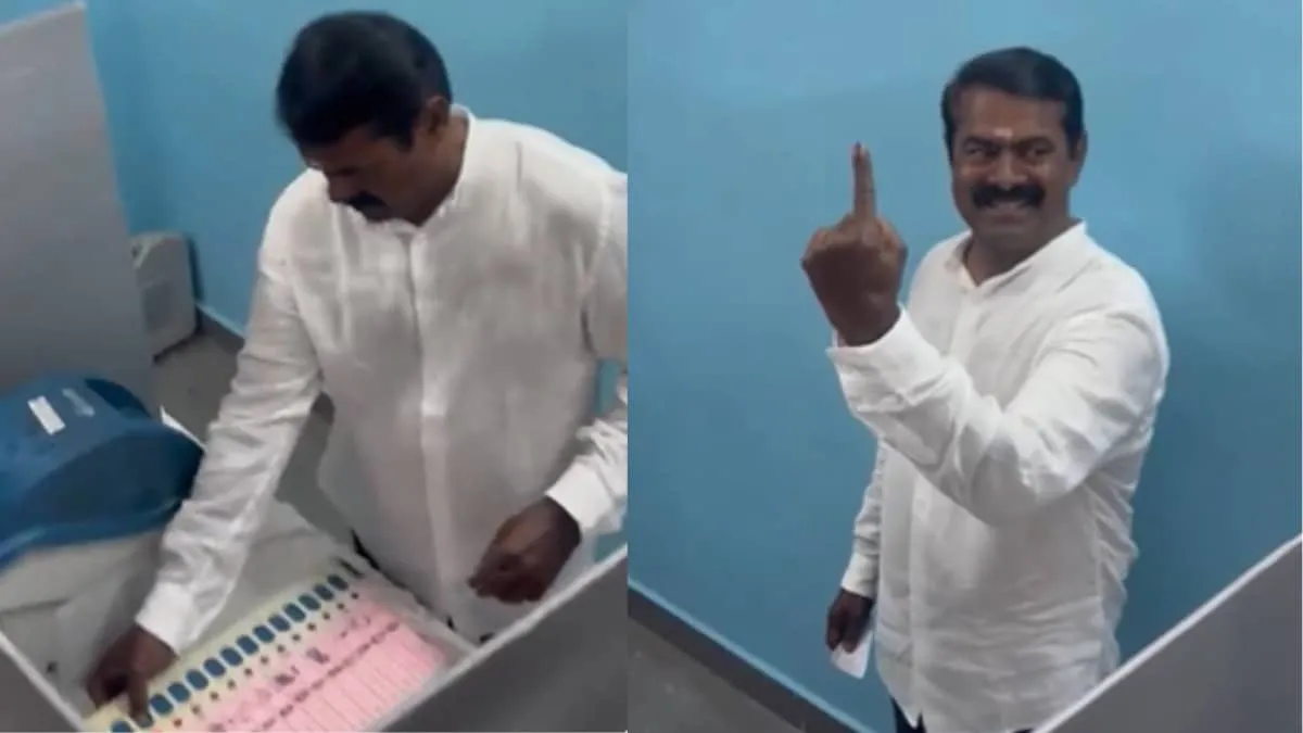 Tamil Nadu Filmmaker Politician Votes On Camera Sparks Outrage Over Election Protocols