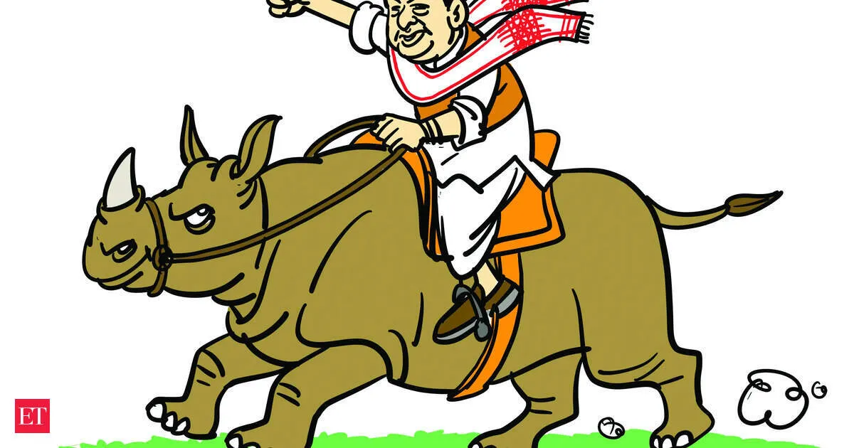BJP locks third straight Assam win as it finally grabs solo majority power