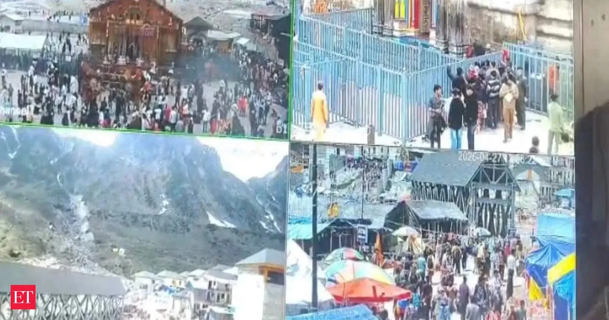 Kedarnath Yatra security steps up with 90 cameras and 24 7 command center for pilgrims