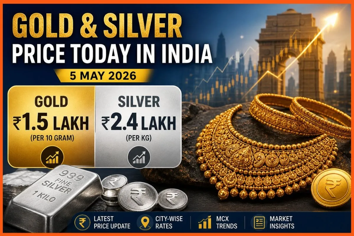 Gold Near Rs 1 5 Lakh Per 10g As Silver Hits Rs 2 4 Lakh Volatility Returns